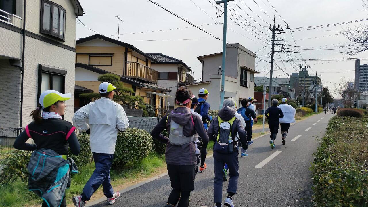 自転車歩行者専用道はフラットなコース!! 