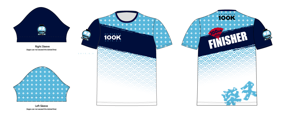 2015フィニッシャーTシャツ（100Kの部）