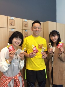 TeamR2の森田さんと大村さんも参加。完走に向けてしっかりお勉強してもらいました